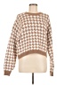 Hollister Houndstooth Brown Pullover Sweater Size M - photo 1