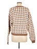 Hollister Houndstooth Brown Pullover Sweater Size M - photo 2