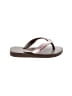Havaianas Brown Pink Flip Flops Size 23 - 24 Kids - photo 1
