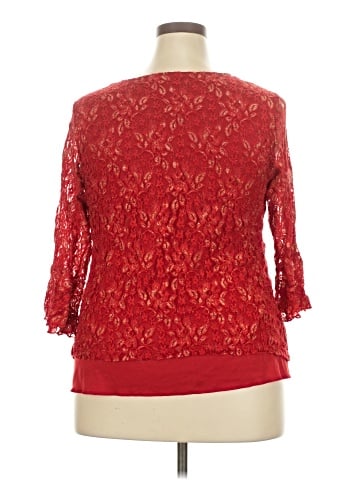 Cato 3/4 Sleeve Blouse (view 2)