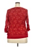 Cato Red 3/4 Sleeve Blouse Size 20W - photo 2