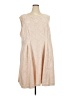 J Howard Tan Cocktail Dress Size 24w - photo 1