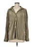 Waverles 100% Polyester Metallic Green Long Sleeve Blouse Size M - photo 1