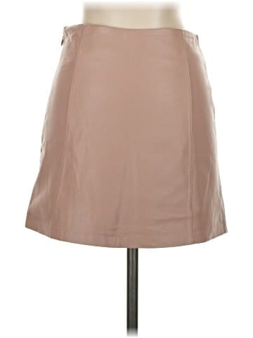 T by Alexander Wang Leather Skirt (view 2)
