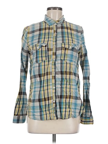 Melrose and Market Long Sleeve Button-Down Shirt (view 1)