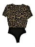 Unbranded Animal Print Gold Black Bodysuit Size Med - photo 2