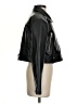 Topshop 100% Polyurethane Black Jacket Size 4 - photo 4