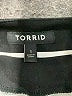 Torrid Stripes Black Casual Skirt Size 1X Plus (1) - photo 4
