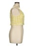 NBD 100% Polyester Yellow Sleeveless Top Size XL - photo 4