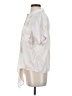 Caffé Marrakesh 100% Rayon Tie-dye Ivory Short Sleeve Blouse Size S - photo 5