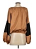 Vince Camuto 100% Polyester Brown Long Sleeve Blouse Size S - photo 2