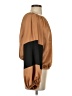 Vince Camuto 100% Polyester Brown Long Sleeve Blouse Size S - photo 4