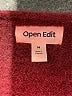 Open Edit Burgundy Pullover Sweater Size M - photo 7
