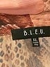 Bleu 100% Polyester Pink Kimono Size XL - photo 7