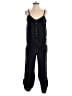 Per Se Solid Black Jumpsuit Size S - photo 1