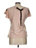 Grifflin Pink Short Sleeve Blouse Size L - photo 2