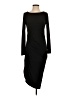 Tahari Solid Black Cocktail Dress Size S - photo 1