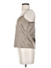 St. John 100% Silk Tan Sleeveless Top Size S - photo 5