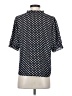 Sanctuary 100% Polyester Polka Dots Black Short Sleeve Blouse Size S - photo 2