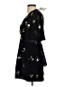 ASOS 100% Polyester Floral Black Blue Casual Dress Size 0 (petite) - photo 5