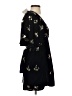 ASOS 100% Polyester Floral Black Blue Casual Dress Size 0 (petite) - photo 4