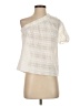 Current Air Ivory Short Sleeve Blouse Size S - photo 1