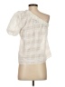 Current Air Ivory Short Sleeve Blouse Size S - photo 2