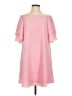 Zara Basic 100% Polyester Solid Pink Cocktail Dress Size S - photo 1