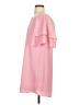 Zara Basic 100% Polyester Solid Pink Cocktail Dress Size S - photo 5