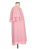 Zara Basic 100% Polyester Solid Pink Cocktail Dress Size S - photo 4