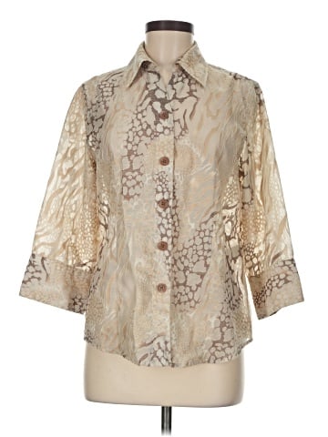 Westbound 3/4 Sleeve Button-Down Shirt (view 1)