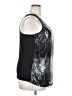 Lavish Silver Sleeveless Blouse Size 2X - photo 4