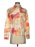 Kourt 100% Polyester Tie-dye Orange Long Sleeve Blouse Size XS - photo 1