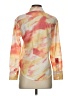 Kourt 100% Polyester Tie-dye Orange Long Sleeve Blouse Size XS - photo 2