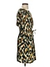 Zara Basic 100% Viscose Animal Print Gold Casual Dress Size S - photo 4