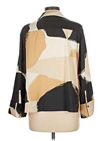 Black Label by Chico's 3/4 Sleeve Blouse (view 2)