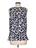CAbi 100% Polyester Gray Sleeveless Blouse Size M - photo 2