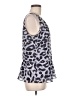 CAbi 100% Polyester Gray Sleeveless Blouse Size M - photo 4