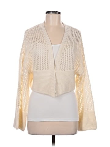 Bobbles & Lace Cardigan (view 1)