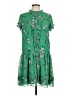 CeCe 100% Polyester Green Casual Dress Size L - photo 1