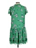 CeCe 100% Polyester Green Casual Dress Size L - photo 2