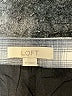 Ann Taylor LOFT Plaid Gray Casual Skirt Size 12 - photo 4