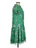 CeCe 100% Polyester Green Casual Dress Size L - photo 4