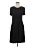Boden Solid Black Casual Dress Size 8 - photo 1