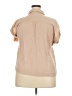 Fashion Nova 100% Polyester Tan Short Sleeve Blouse Size 2XL - photo 2