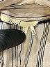Floreat 100% Rayon Stripes Tan Long Sleeve Blouse Size S - photo 7