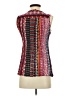 Melissa Paige 100% Polyester Red Sleeveless Blouse Size XS - photo 2