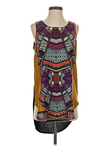 TJ Collection Sleeveless Blouse (view 1)