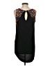 TJ Collection 100% Polyester Brown Sleeveless Blouse Size S - photo 2