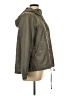 Catherine Malandrino 100% Polyester Solid Green Windbreaker Size L - photo 4